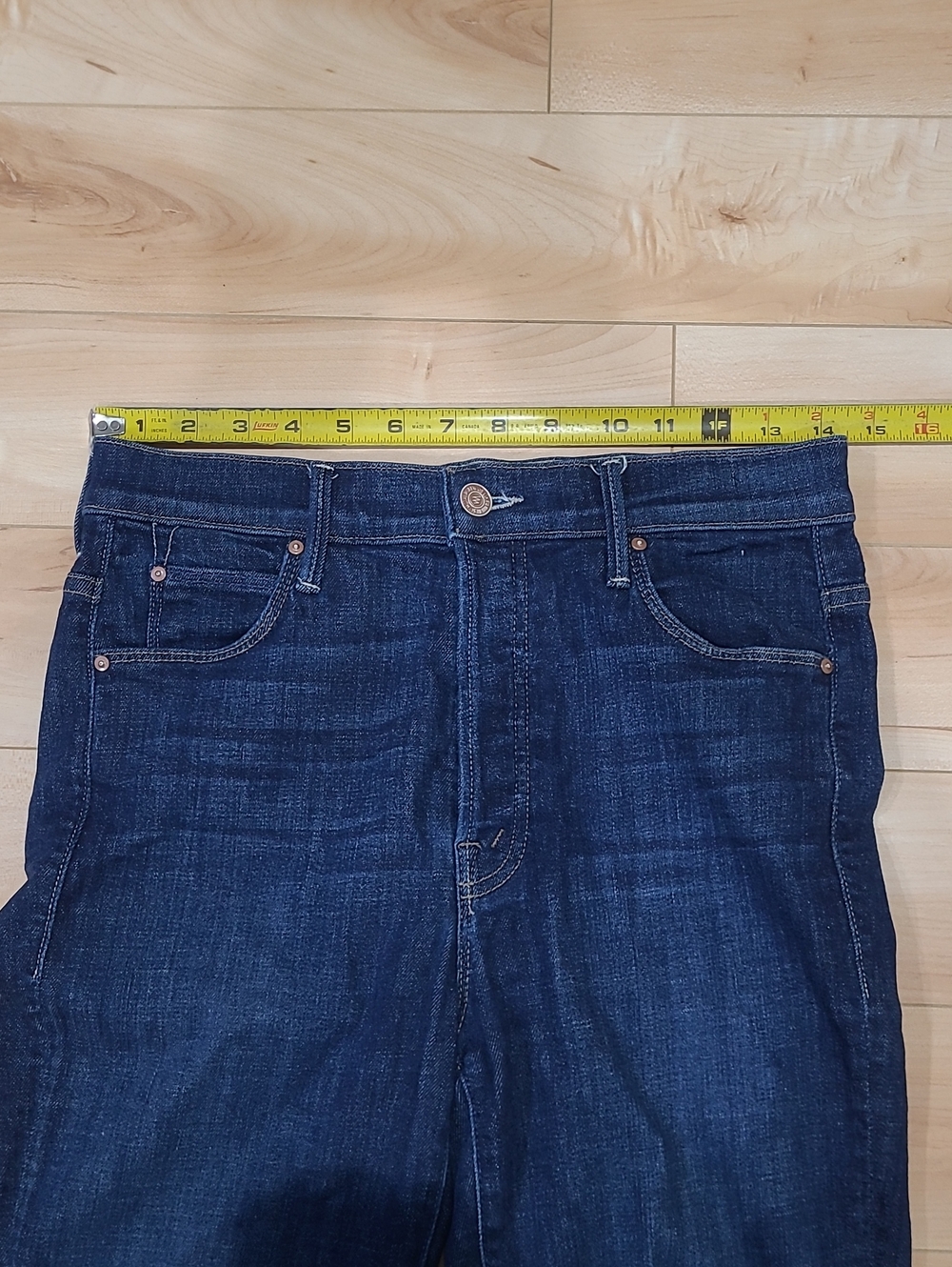MOTHER Women's Size 28 High Waist Stunner Ankle Jeans - Picture 6 of 9